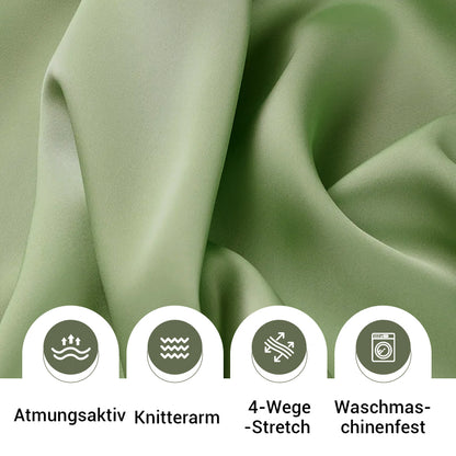 💃✨Damen-Zweiteiler: Bedruckte Hose & Oberteil mit Rundhalsausschnitt
