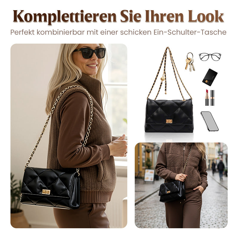 Ihr neues Lieblingsoutfit für den Winter – ein dreiteiliges Lounge-Set aus warmem Strick, das Sie den ganzen Tag über gemütlich, schick und selbstbewusst hält ❄️