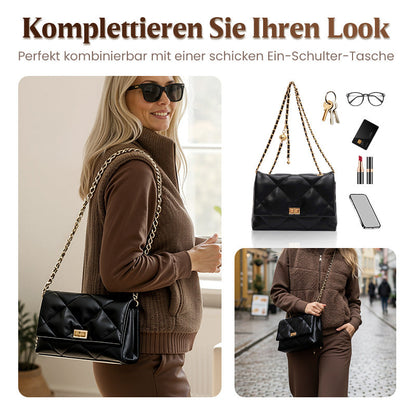 Ihr neues Lieblingsoutfit für den Winter – ein dreiteiliges Lounge-Set aus warmem Strick, das Sie den ganzen Tag über gemütlich, schick und selbstbewusst hält ❄️