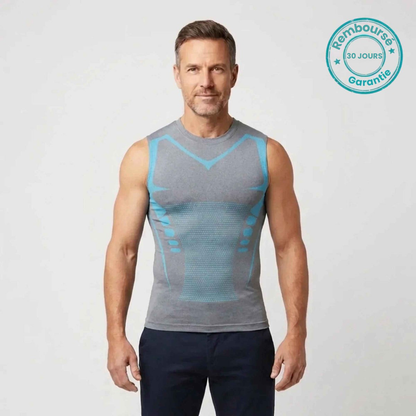 ⏰🔥NUR FÜR KURZE ZEIT: 50 % RABATT!🔥ÜBER 50.000 VERKAUFT! Ionic Shaping Weste – Kompression, Kühlung, ärmellos, körperbetonend 💪
