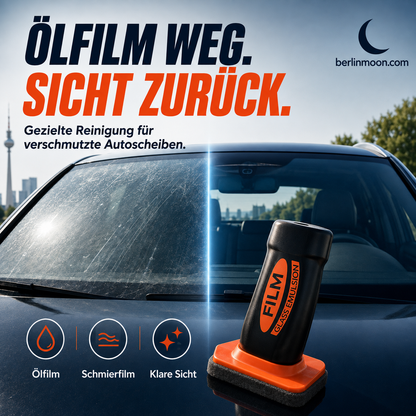 🚗✨ Ölreiniger für Autofenster – Streifenfreie Reinigung, kratzfest und einfach in der Anwendung für makellose Scheiben 💦🔧
