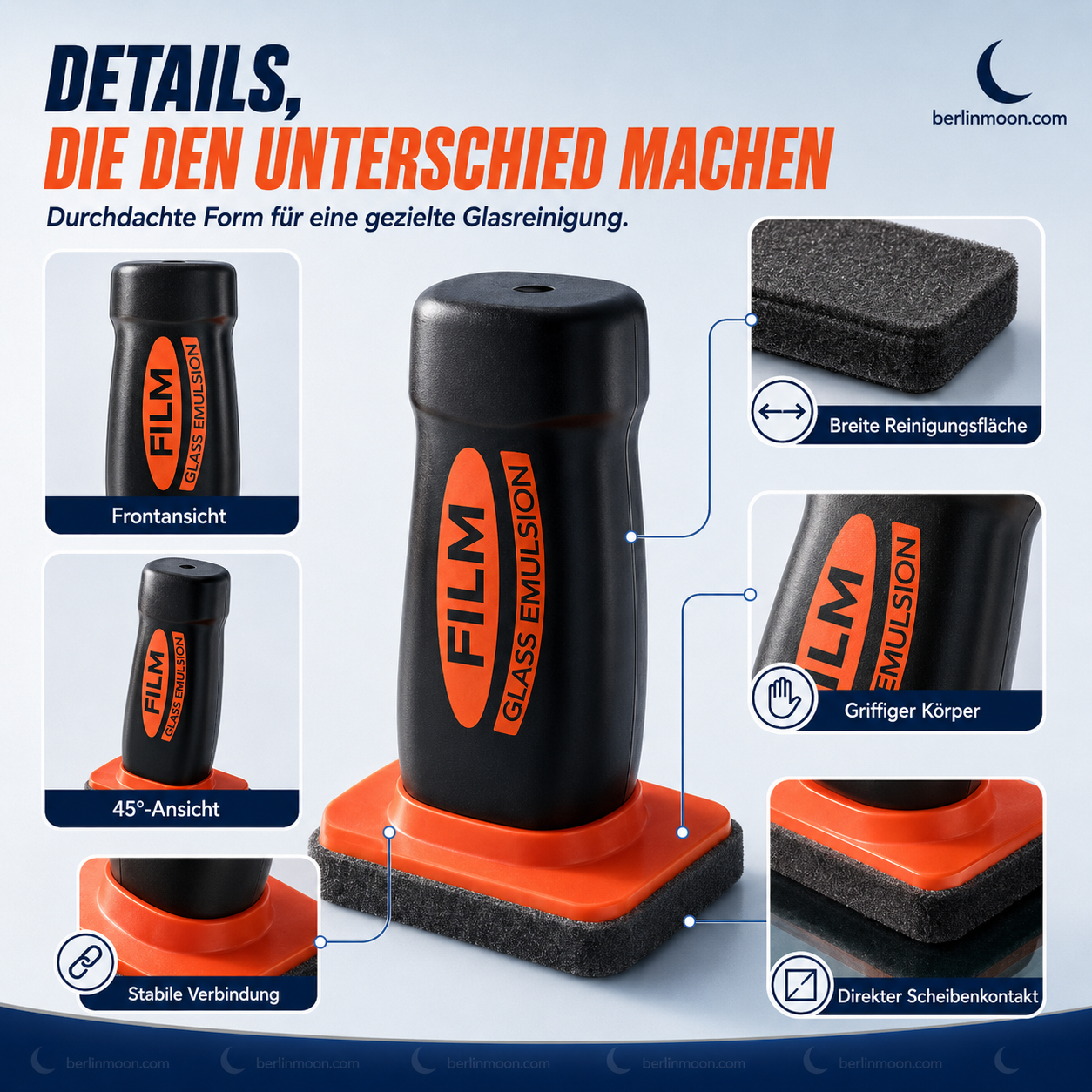 🚗✨ Ölreiniger für Autofenster – Streifenfreie Reinigung, kratzfest und einfach in der Anwendung für makellose Scheiben 💦🔧