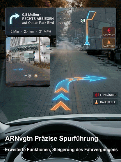 Bleiben Sie sicher unterwegs – Echtzeit-Geschwindigkeitsanzeige direkt auf Ihrer Windschutzscheibe! Nie mehr Bußgelder – Präzise Geschwindigkeitswarnungen für Ihre entspannte Fahrt!