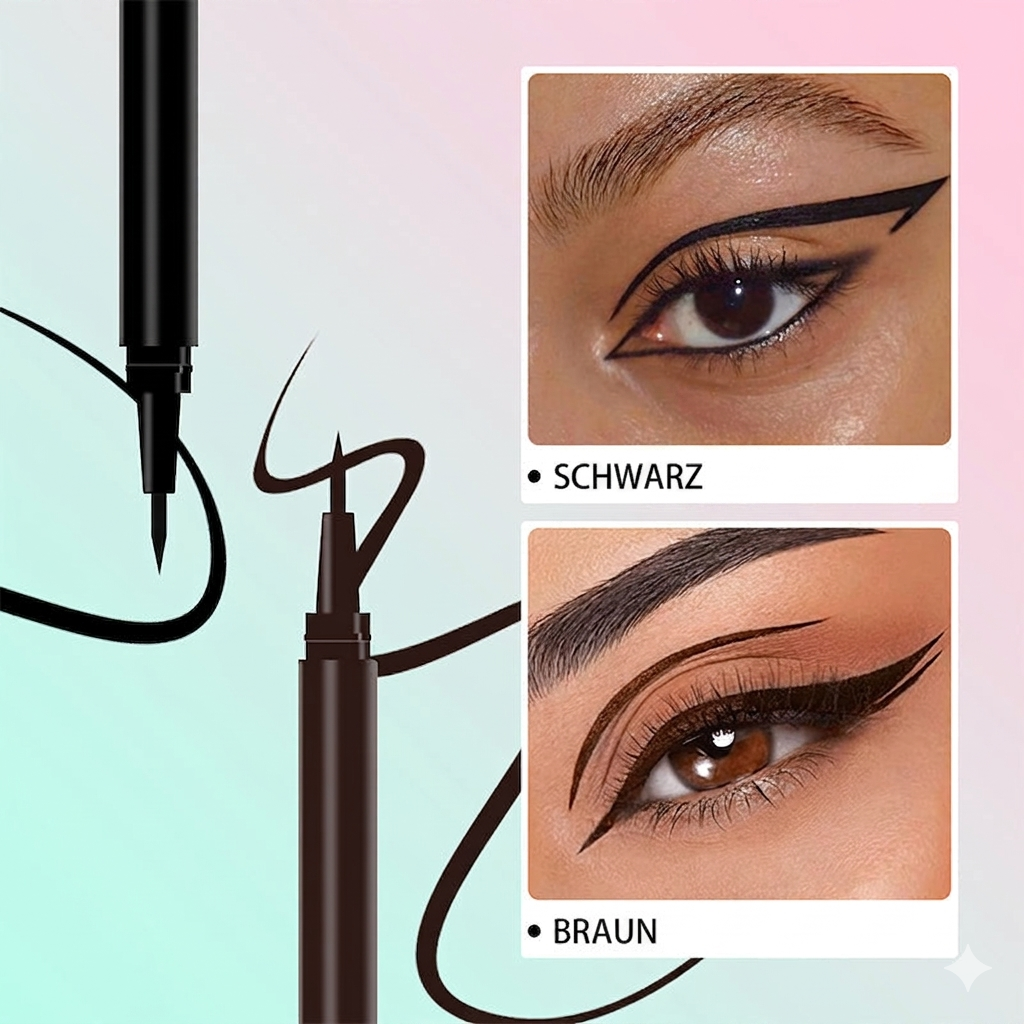 Wasserfester Flüssig-Eyeliner-Stift