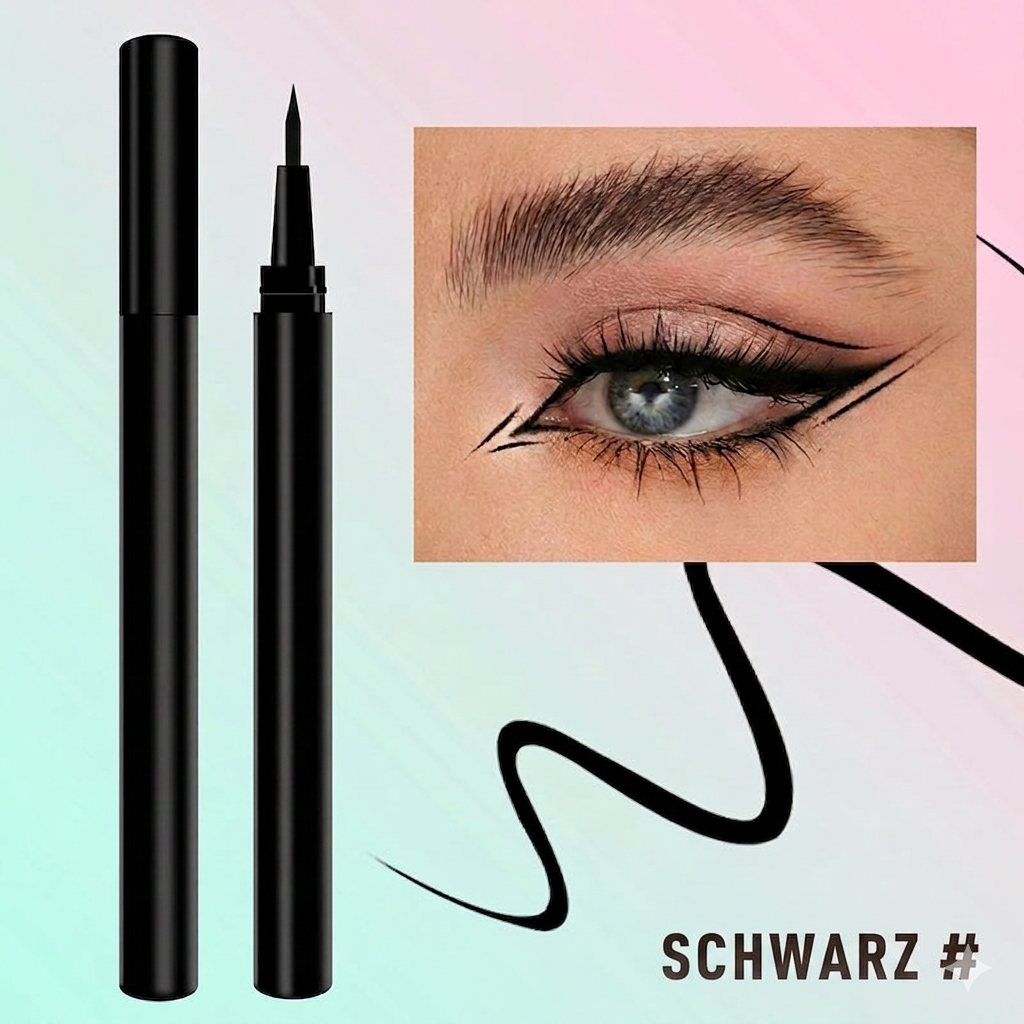 Wasserfester Flüssig-Eyeliner-Stift