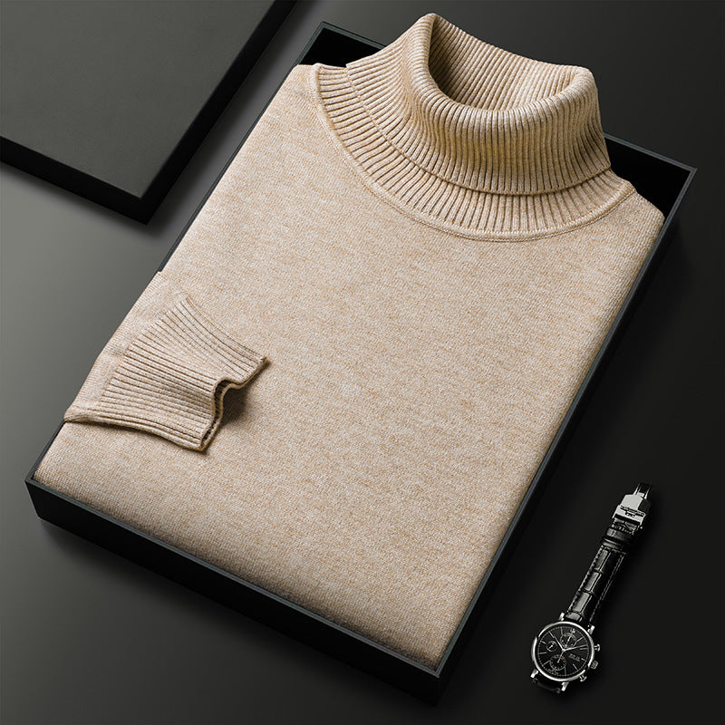 🔥Black-Friday-Mega-Angebot – 49 % Rabatt! ✨ Premium Kaschmirpulli Herren Einfarbig - Weiches Wohlfühlgarn mit Moderner Passform für Business & Freizeit 👔🎯