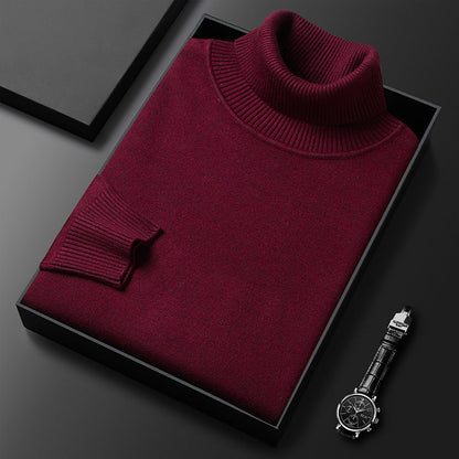 🔥Black-Friday-Mega-Angebot – 49 % Rabatt! ✨ Premium Kaschmirpulli Herren Einfarbig - Weiches Wohlfühlgarn mit Moderner Passform für Business & Freizeit 👔🎯
