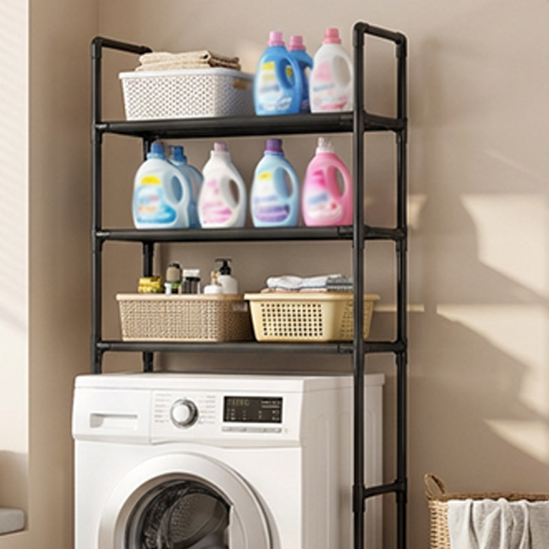 🏠✨ 50% RABATT! Praktisches Aufbewahrungsregal für Bad & Waschküche – Kein Bohren erforderlich – Selbstklebend & robust 🛠️