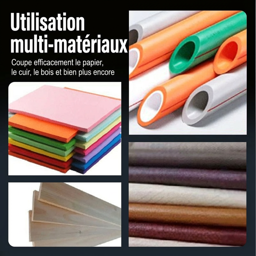 Couteau utilitaire robuste et tranchant