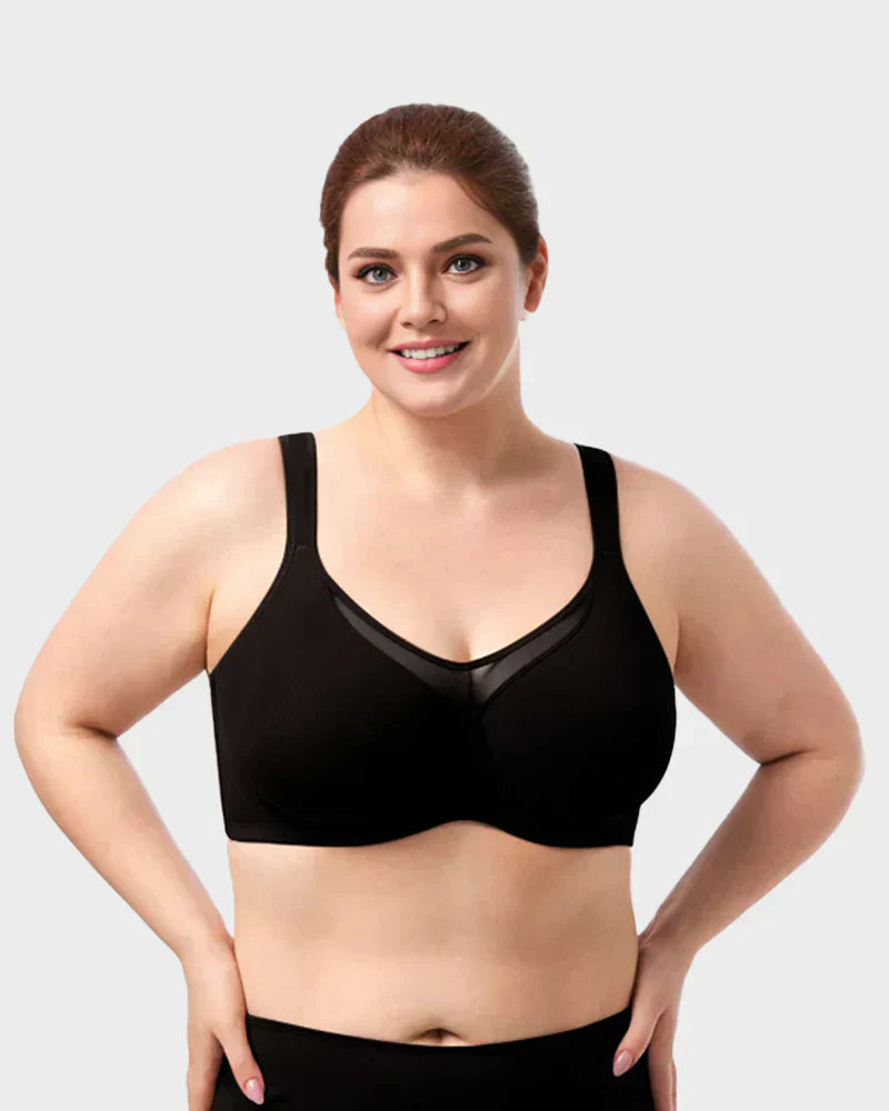 🏆 LETZTER TAG – 60% RABATT!! 💐 Frauen Plus Size Kühlender Minimizer-BH mit voller Abdeckung