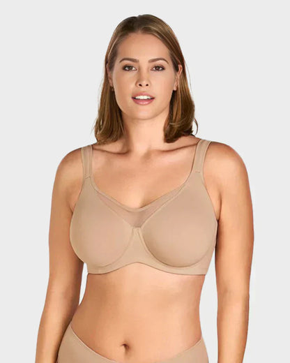 🏆 LETZTER TAG – 60% RABATT!! 💐 Frauen Plus Size Kühlender Minimizer-BH mit voller Abdeckung