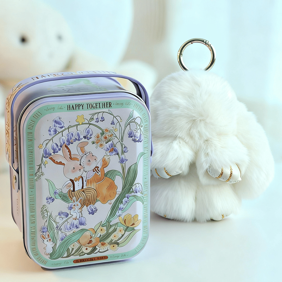 🏆 BEGRENZTES SONDERANGEBOT – 49 % RABATT 🐰 Handgemachte weiche Häschen-Pompon-Anhänger
