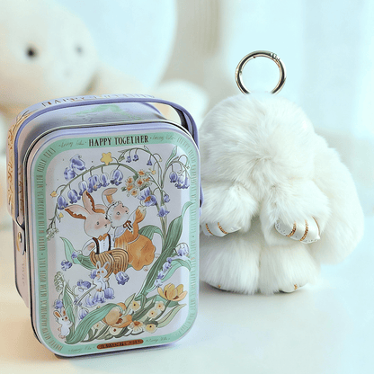 🏆 BEGRENZTES SONDERANGEBOT – 49 % RABATT 🐰 Handgemachte weiche Häschen-Pompon-Anhänger