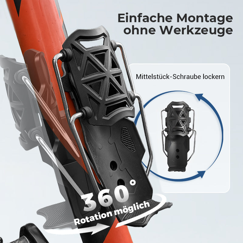 Adaptiver Flaschenhalter für Radfahrer