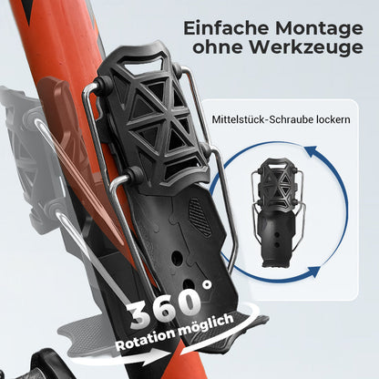 Adaptiver Flaschenhalter für Radfahrer