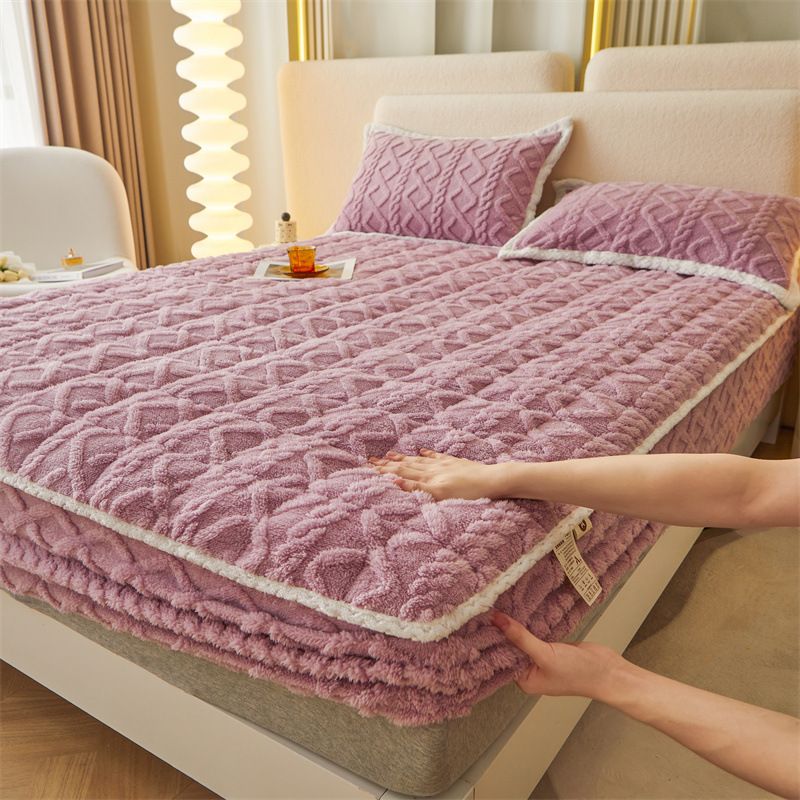 ⏳ Letzter Tag: 50 % auf das gesamte Sortiment!❄️🛌Wärmendes Flanell-Spannbetttuch - Aus weichem Baumwoll-Flanell mit hoher Taschenhöhe & rutschfesten Gummizügen für Komfort zu jeder Jahreszeit
