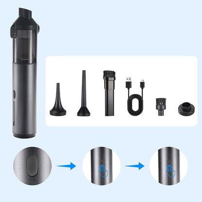 Fanttik V8 Apex Autostaubsauger, 4 in 1 tragbarer kabelloser Mini Staubsauger