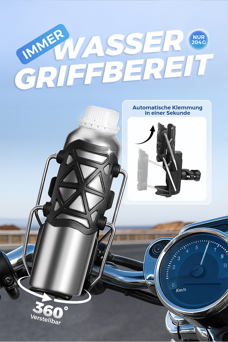 Adaptiver Flaschenhalter für Radfahrer