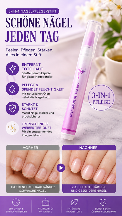 💜3-in-1 Nagelhautlotion-Stift für die Nagelpflege