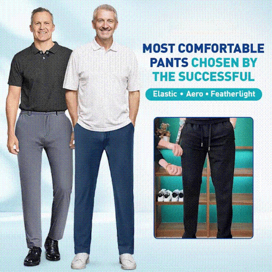 Atmungsaktive und bequeme Herren-Stretch-Freizeithose