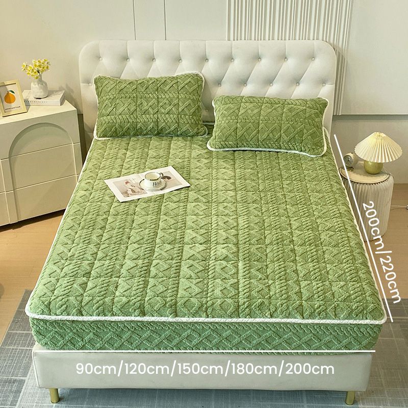⏳ Letzter Tag: 50 % auf das gesamte Sortiment!❄️🛌Wärmendes Flanell-Spannbetttuch - Aus weichem Baumwoll-Flanell mit hoher Taschenhöhe & rutschfesten Gummizügen für Komfort zu jeder Jahreszeit