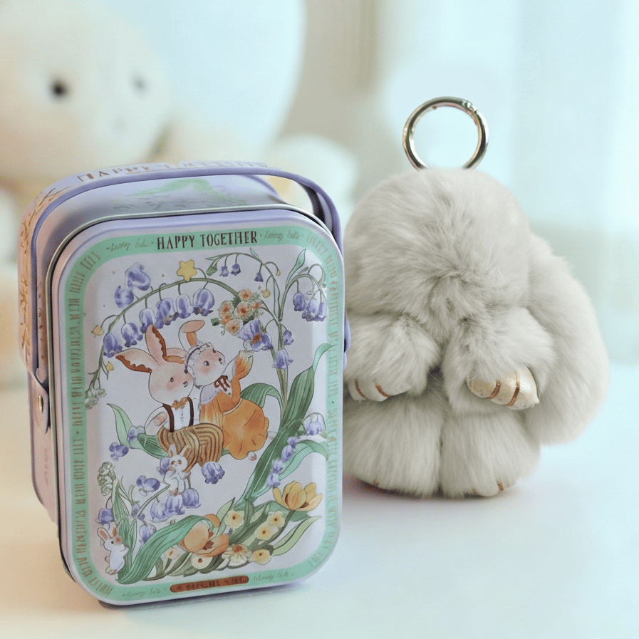 🏆 BEGRENZTES SONDERANGEBOT – 49 % RABATT 🐰 Handgemachte weiche Häschen-Pompon-Anhänger
