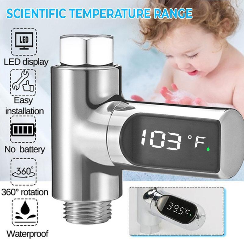 Neuartiges Duschthermometer