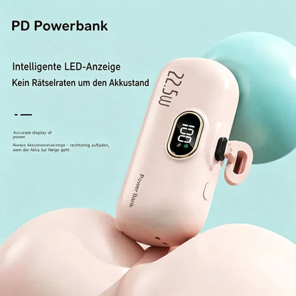 🥳💞 Über 50.000 Stück verkauft!⚡🔋📱Mini-Powerbank 5000mAh – Tragbar, Schnellladung & Perfekt für Unterwegs ✨