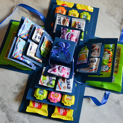 ⏰Weihnachts-Limited Sale 50% RABATT!! 🎄50K VERKAUFT! 🎁✨Überraschungs-Explosions-Geschenkbox-Kit
