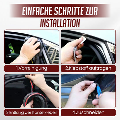💥Begrenzte Zeit 50% Rabatt💥Staubdichtes Gummidichtband zur Lärmminderung für Auto