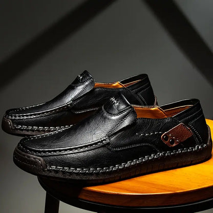 🔥Atmungsaktives Kalbsleder🔥Klassische, bequeme Lederschuhe für Herren👞