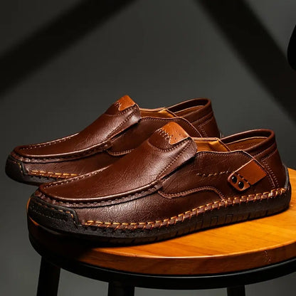 🔥Atmungsaktives Kalbsleder🔥Klassische, bequeme Lederschuhe für Herren👞