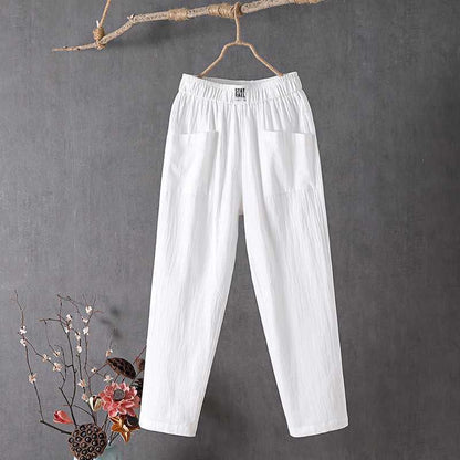 ⏳Limitiertes 50 % Rabatt⏰Modische einfarbige lockere Damenhose👖