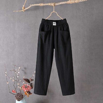 ⏳Limitiertes 50 % Rabatt⏰Modische einfarbige lockere Damenhose👖