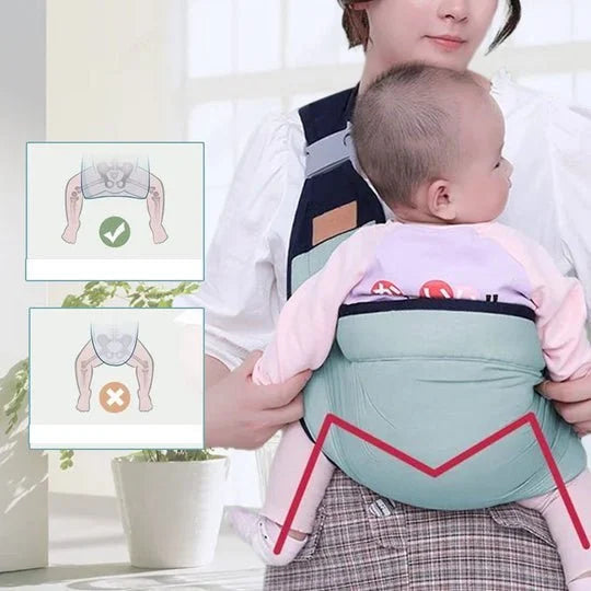 👶💛 JETZT 50 % RABATT! 4-in-1-Trage mit atmungsaktivem Mesh – 0–36 Monate, vorne und hinten – nah am Kind, die Hände frei ✨
