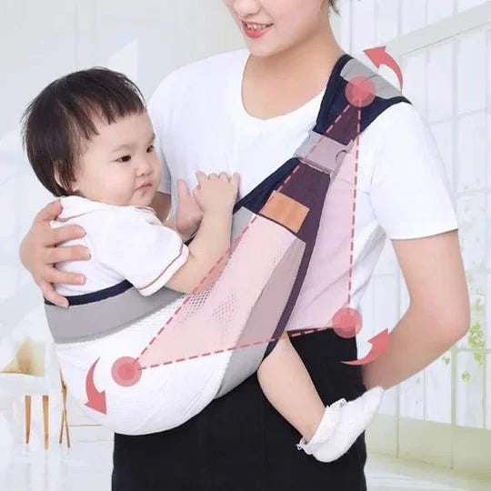 👶💛 JETZT 50 % RABATT! 4-in-1-Trage mit atmungsaktivem Mesh – 0–36 Monate, vorne und hinten – nah am Kind, die Hände frei ✨