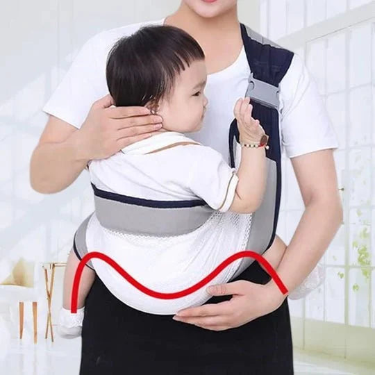 👶💛 JETZT 50 % RABATT! 4-in-1-Trage mit atmungsaktivem Mesh – 0–36 Monate, vorne und hinten – nah am Kind, die Hände frei ✨