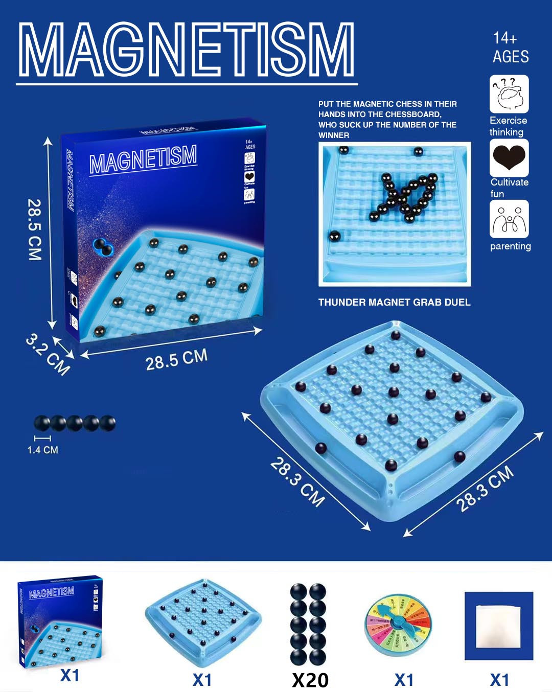 🎁Zeitlich Begrenztes Angebot🔥Magnetisches Schachspiel🎁Perfektes Geschenk