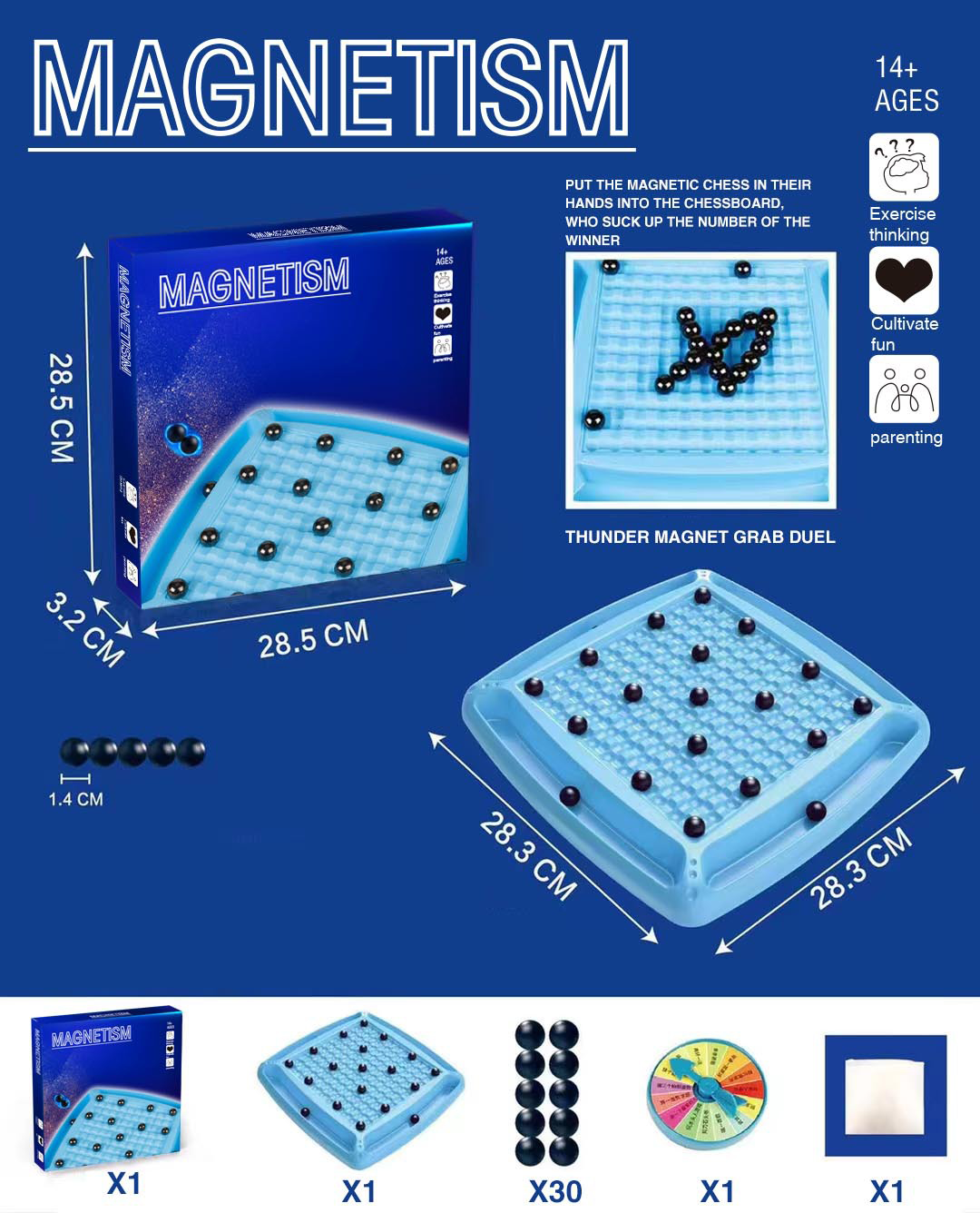 🎁Zeitlich Begrenztes Angebot🔥Magnetisches Schachspiel🎁Perfektes Geschenk