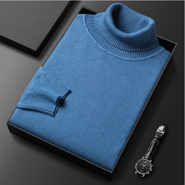 🔥Black-Friday-Mega-Angebot – 49 % Rabatt! ✨ Premium Kaschmirpulli Herren Einfarbig - Weiches Wohlfühlgarn mit Moderner Passform für Business & Freizeit 👔🎯