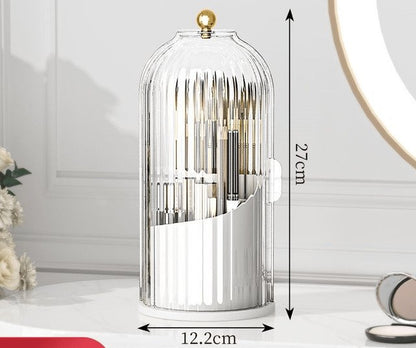 🌸 Zahnbürsten-Organizer mit Schiebedeckel – Wandmontage, staubdicht & ideal für kleine britische Badezimmer und Gäste-WCs 🏠