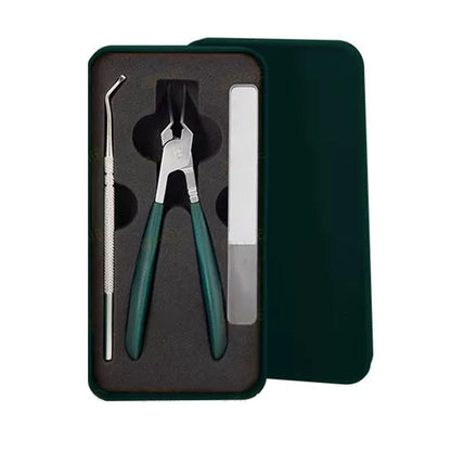 🔥2025 heißer Verkauf🔥✨Anti-Splash 25 ° Slant Edge Nagel Clipper 3-teiliges Set