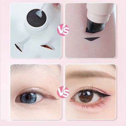 💜LETZTER TAG – KAUF 1, ERHALTE 1 GRATIS💜Integrierter rotierender Eyeliner-Stempelstift