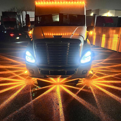 💖2025 Hot Sale💖⏳50%OFF für eine begrenzte Zeit 💥🚛LED Wassermelone Blinkleuchten, Seitenmarker Signal Lights für alle Lastwagen und Anhänger.