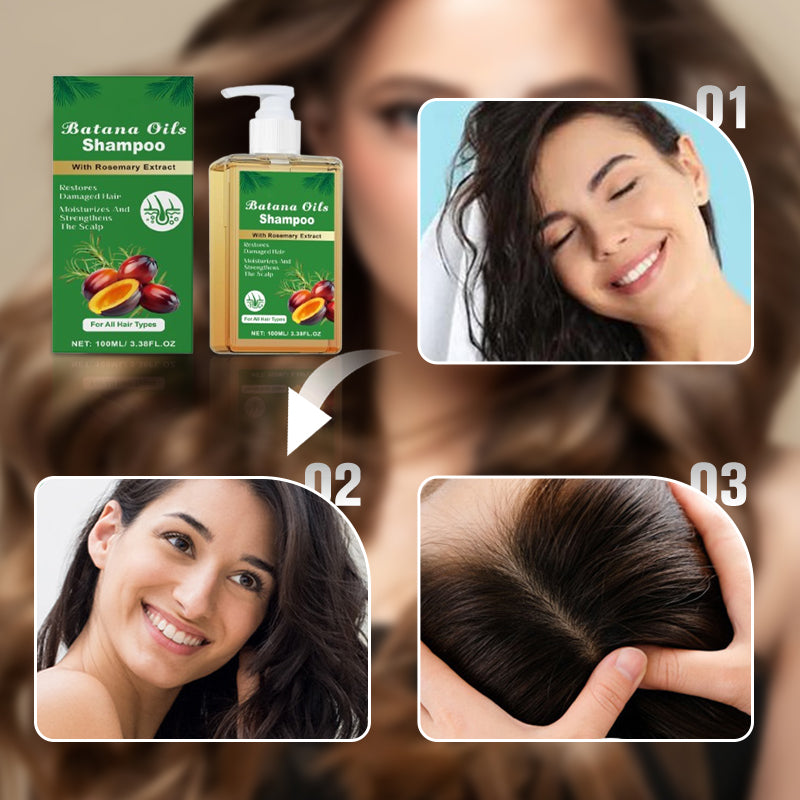 🌸Batana Öl Shampoo mit Rosmarin-Extrakt
