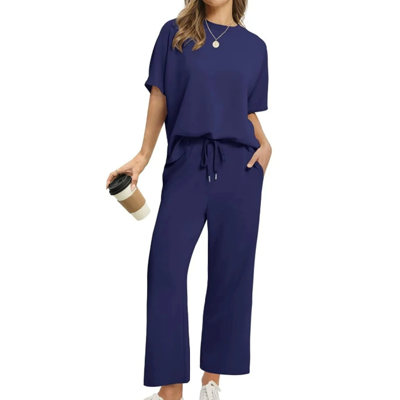 🔥👚👖Weiches, lässiges Oberteil und Hose für Damen