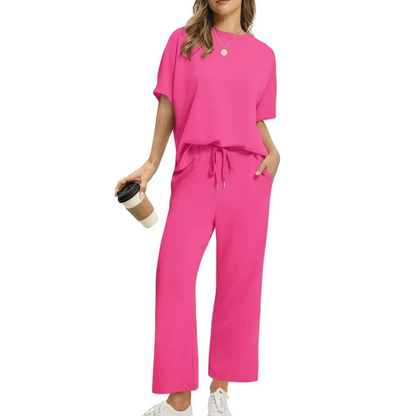 🔥👚👖Weiches, lässiges Oberteil und Hose für Damen