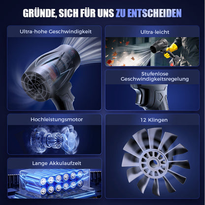 🎉Auto Elektrel Schneegebläse Handheld -Lüfter🌪️