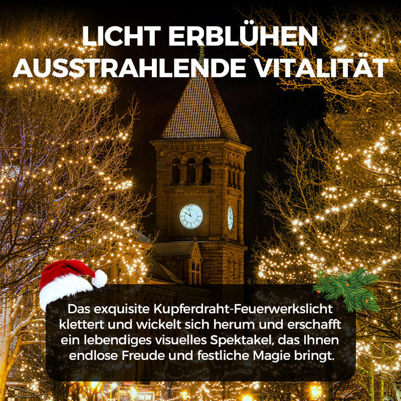✨✨LAST DAY SALE 49% OFF!!!✨✨Kupferdraht Feuerwerkskörper Lichterkette
