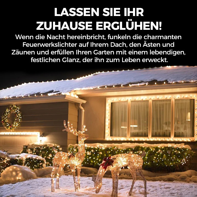 ✨✨LAST DAY SALE 49% OFF!!!✨✨Kupferdraht Feuerwerkskörper Lichterkette